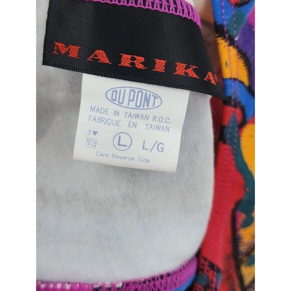 New NWT Vintage Deadstock 1990's Marika One Piece Body Suit Size Large - Picture 7 of 7